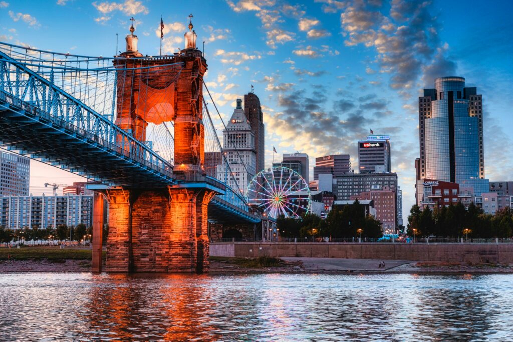Infographic that features Cincinnati, Ohio