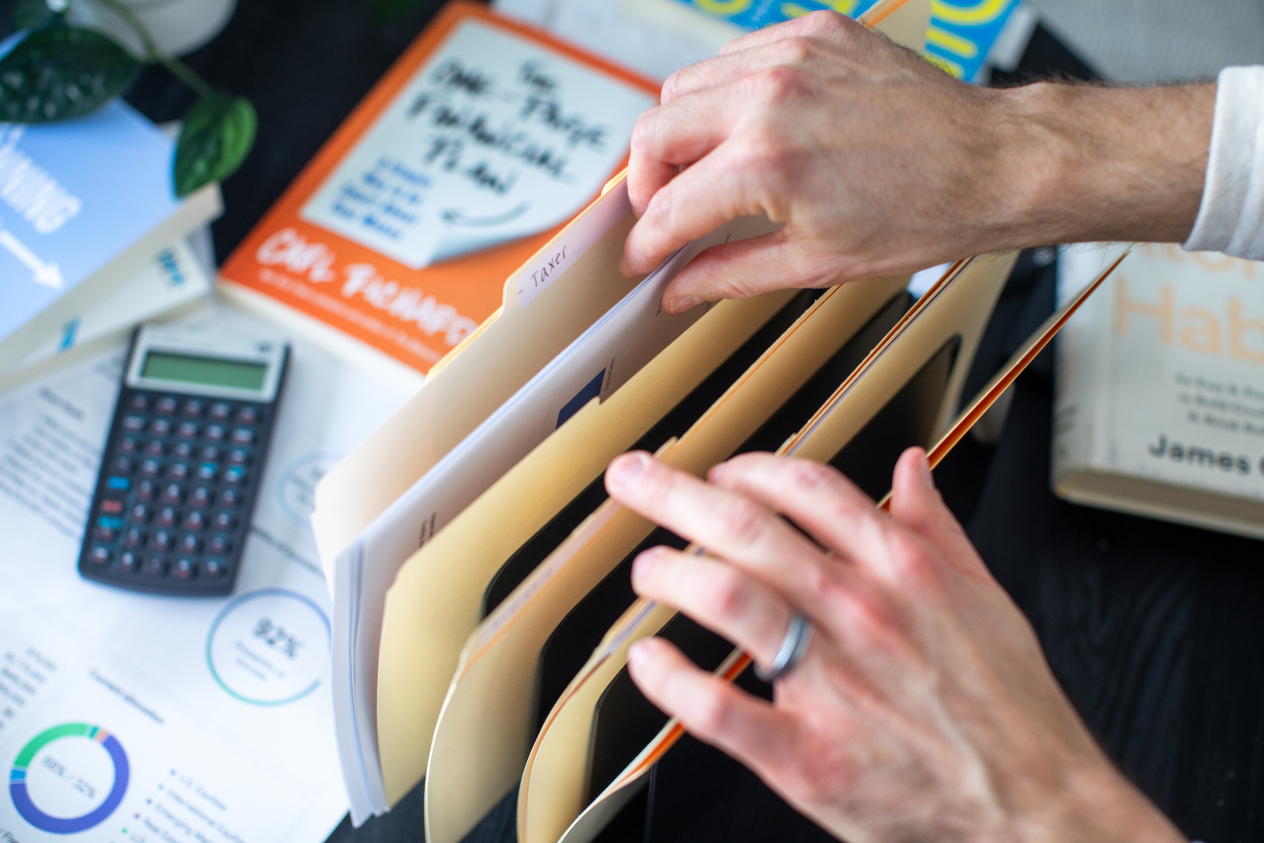 Infographic image of Stage Ready Financial Planning in action