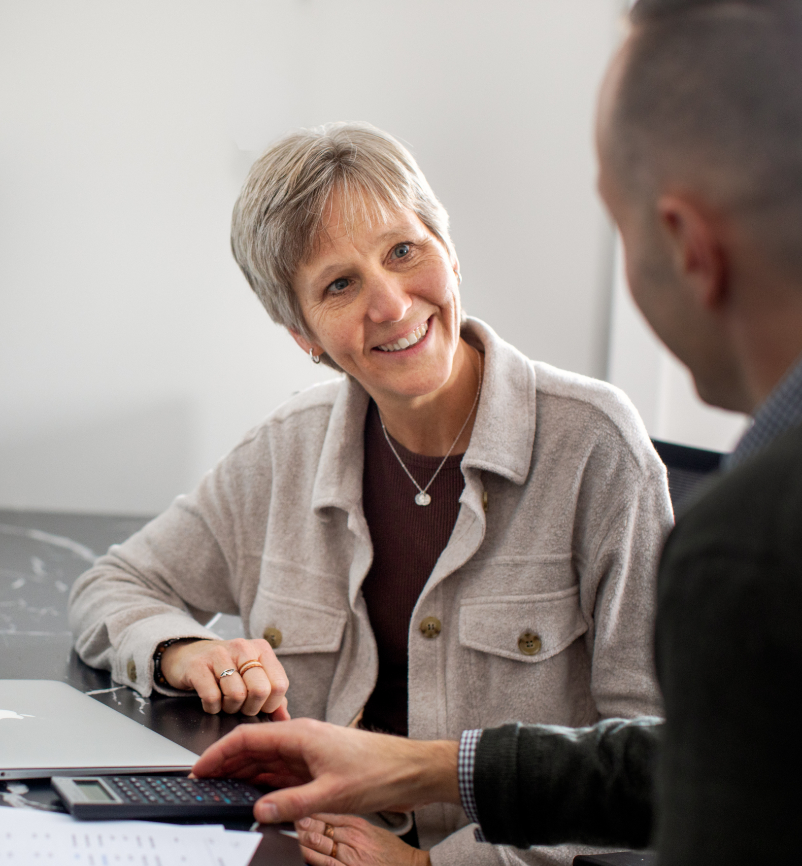 Infographic of a client planning for retirement with Stage Ready Financial Planning